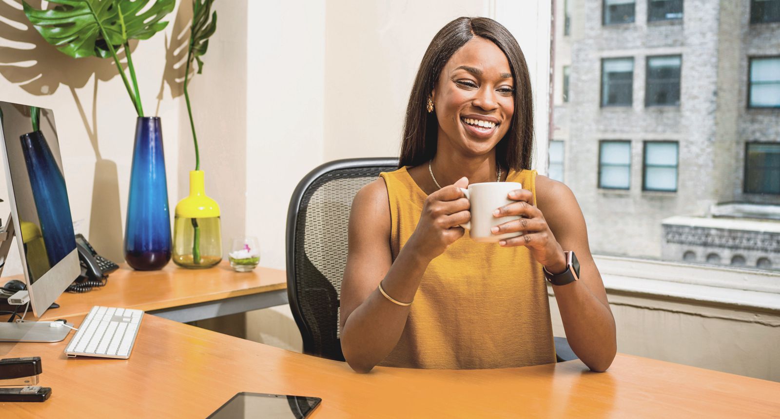 Woman at office